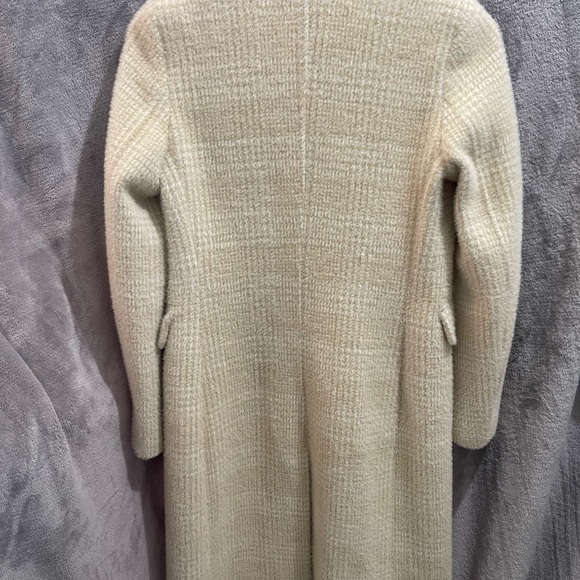 Calvin Klein Plaid Single Breast Coat. Size 2 - Picture 8 of 9